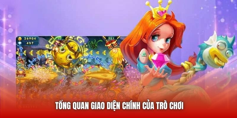 Tổng quan giao diện chính của trò chơi